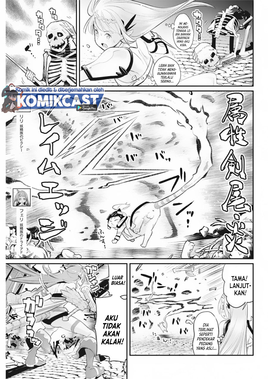 S-Rank Monster no Behemoth Dakedo, Neko to Machigawarete Erufu Musume no Kishi (Pet) Toshite Kurashitemasu Chapter 34 Bahasa Indonesia